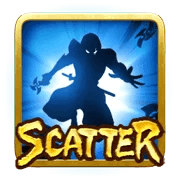 สัญลักษณ์ Scatter รูปนินจา