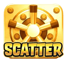 สัญลักษณ์ Scatter HEIST STAKES จอมโจรสาว