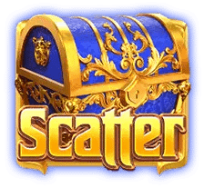 สัญลักษณ์ Scatter สล็อตเพชร Majestic Treasures