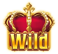 สัญลักษณ์ Wild สล็อตเพชร Majestic Treasures